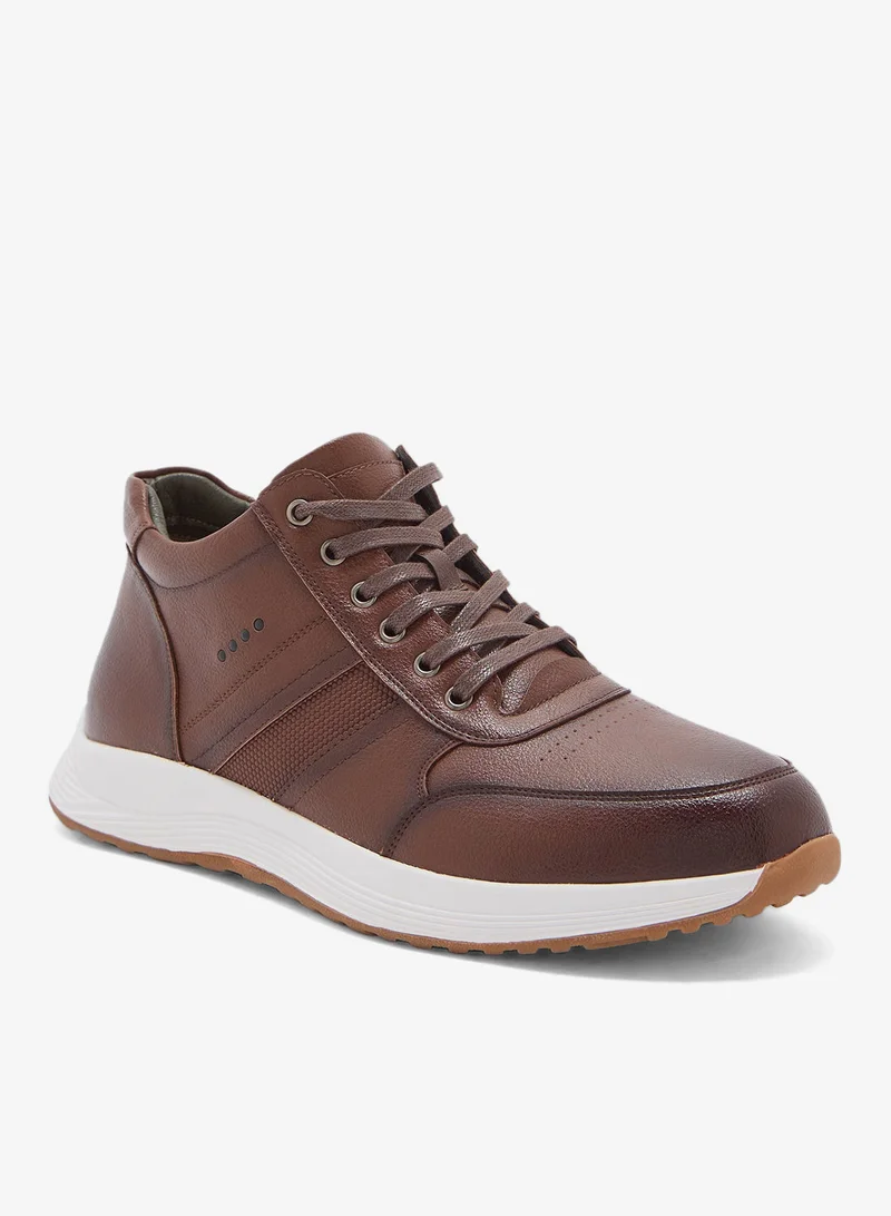 Robert Wood Smart Casual High Top Sneakers